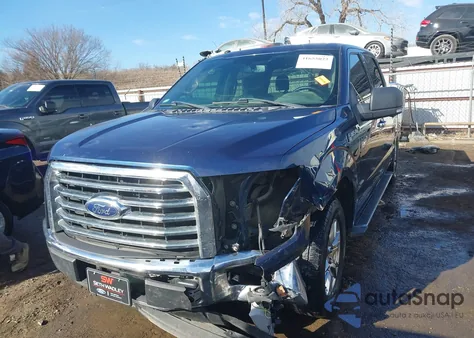2016 Ford F150 Supercrew from USA, damaged, VIN 1FTEW1CP1GKD15777